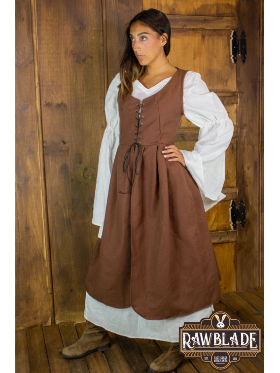 Marketta Surcoat - Brown