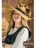 Wikka the Witch Hat Split Leather- Light Brown