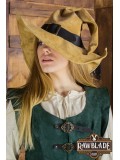 Wikka the Witch Hat Split Leather- Light Brown