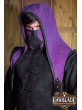 Akku splitleather hood, Purple