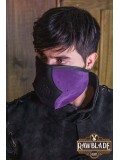 Akku splitleather hood, Purple