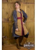 Crussader Knight Tabard, Woman - Light Brown/Red