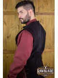 John Splitleather Tabard - Black