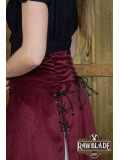 Isabela Deluxe Double Skirt - Bourdeaux