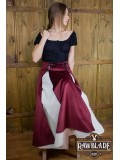 Isabela Deluxe Double Skirt - Bourdeaux