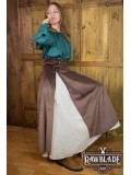 Isabela Deluxe Double Skirt - Brown