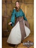 Isabela Deluxe Double Skirt - Brown