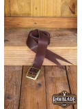 Guzman Long Medieval Belt  Brown