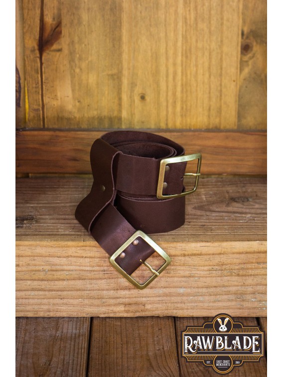 Beligor Double Belt - Brown