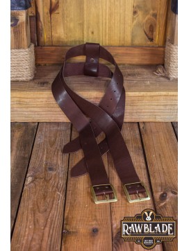 Beligor Double Belt - Brown