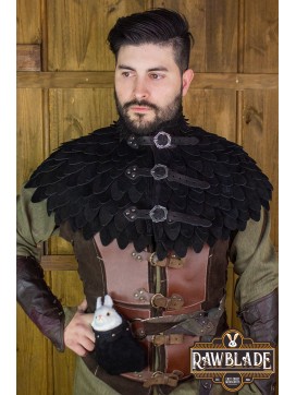 Oria Scale Gorget - Black