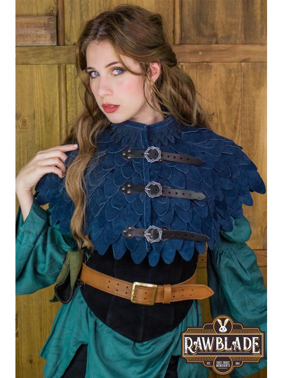 Oria Scale Gorget - Blue