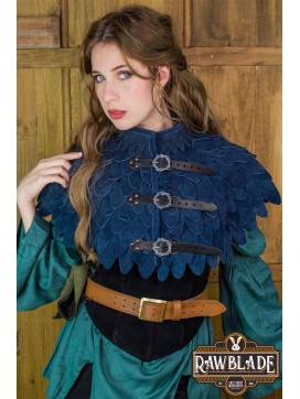 Oria Scale Gorget - Blue