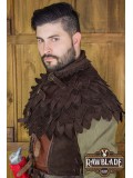 Oria Scale Gorget - Brown