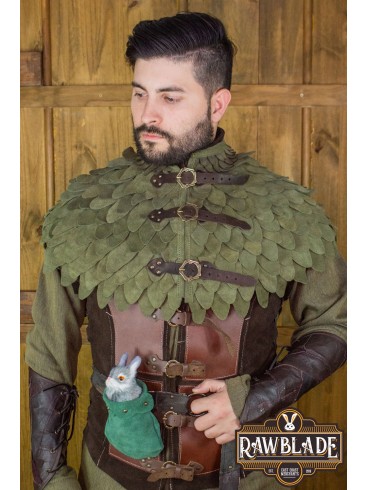 Oria Scale Gorget - Green