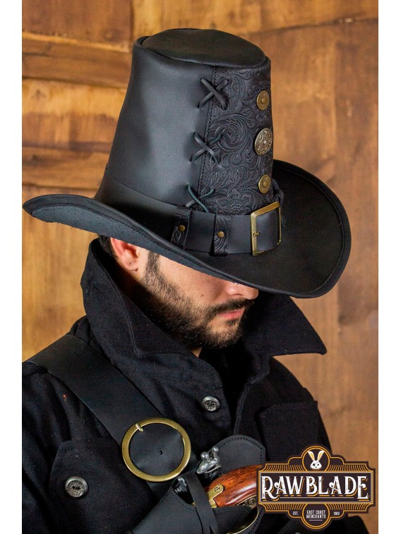 Johann Witch Hunter Hat Deluxe - Black