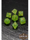 Gemstone Style Dice Set - Jasper