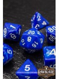 Marble Dice Set - Blue