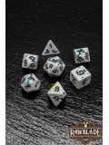 Splattered Dice Set- Fiesta