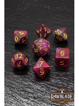 Nebula Dice Set - Amethyst Haze