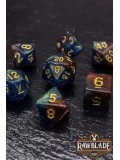 Nebula Dice Set - Nebulous Bloodstone