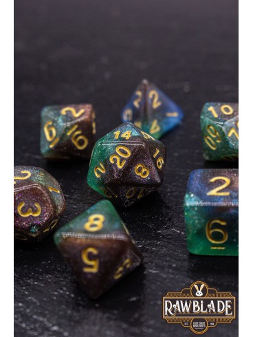 Nebula Dice Set - Dawn Sky