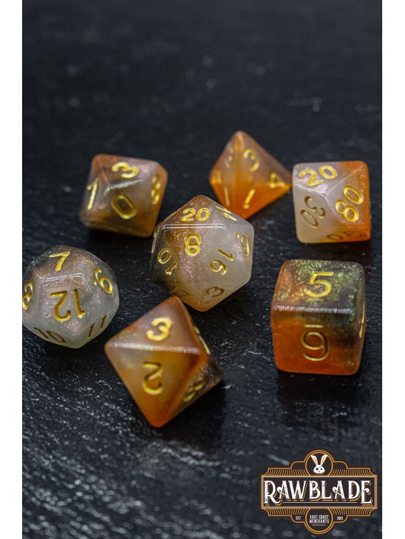 Nebula Dice Set - Galactic Inferno