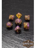 Nebula Dice Set - Orchid Radiance