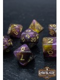 Nebula Dice Set - Orchid Radiance