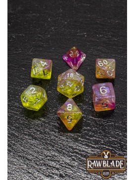 Nebula Dice Set - Sunfire