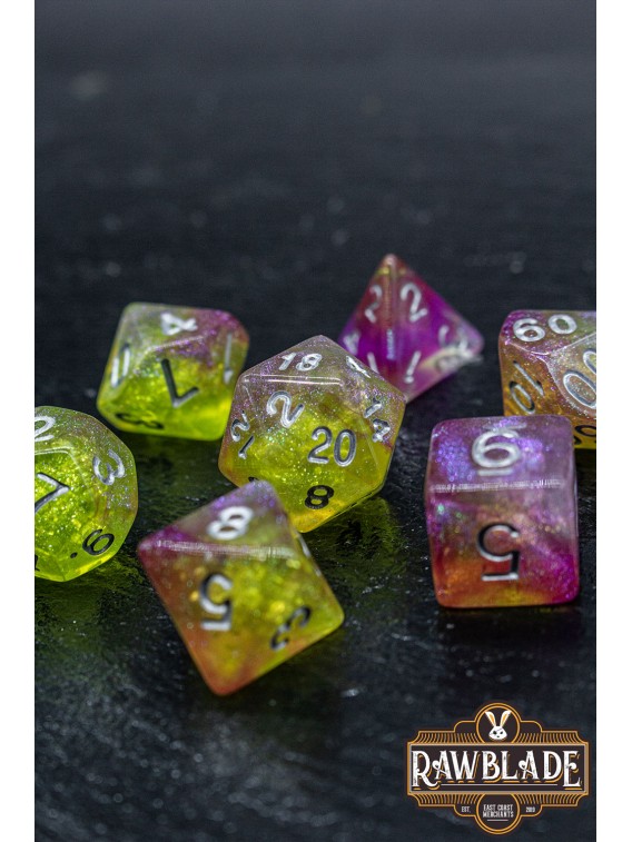 Nebula Dice Set - Sunfire