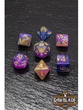 Nebula Dice Set - Twilight Whispers