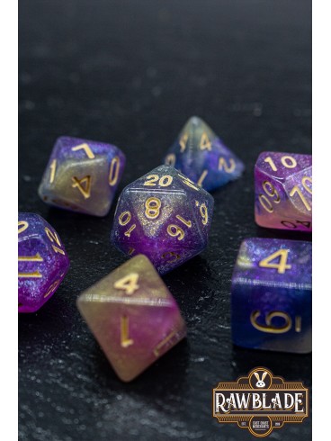 Nebula Dice Set - Twilight Whispers