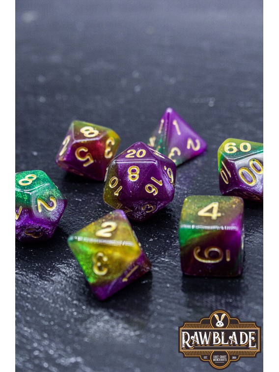 Nebula Dice Set - Galactic Enigma