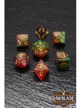 Nebula Dice Set - Rosevine Haze