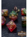 Nebula Dice Set - Rosevine Haze