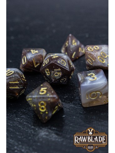 Nebula Dice Set - Moonlight Mist