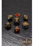 Nebula Dice Set - Blazing Nebula