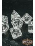 Transparent Dice Set - Clear