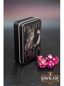 Dice Can Set - Fight Like a Girl