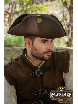 Three Doublons Tricorne - Brown