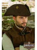 Deluxe Three Doublons Tricorne - Brown