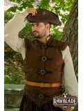 Deluxe Three Doublons Tricorne - Brown