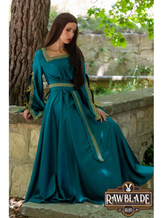 Shalott Dress - Turquoise